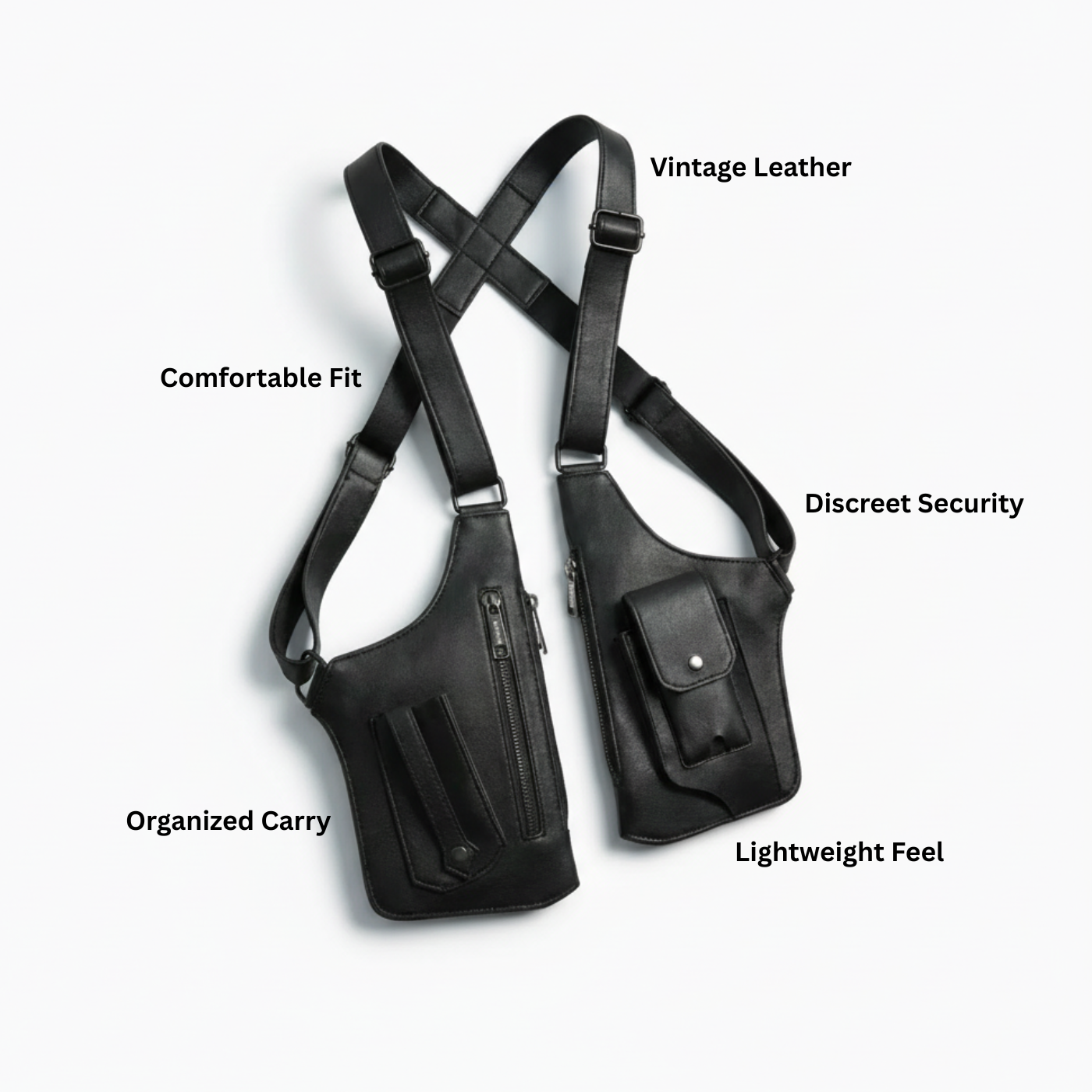 Leather Travel Shoulder Bag