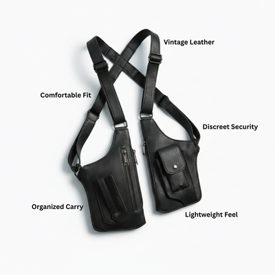 Leather Travel Shoulder Bag