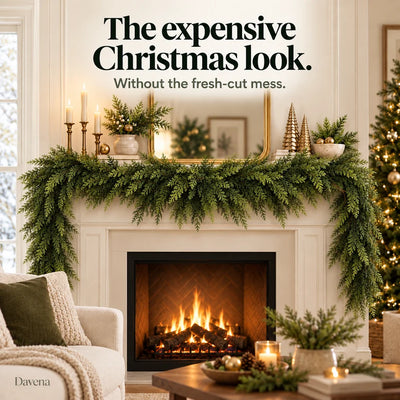Real-Touch Cedar Garland