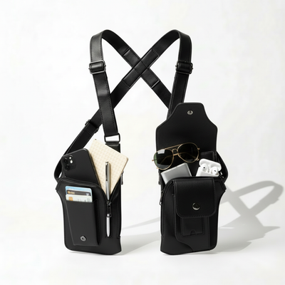 Leather Travel Shoulder Bag