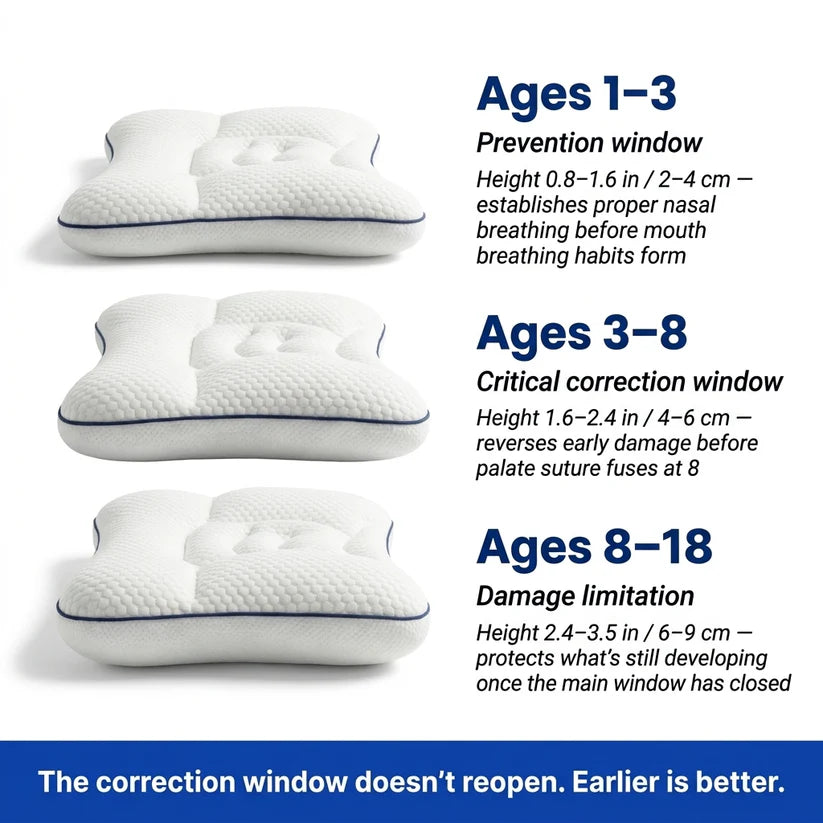 Bossoch™ Kids Posture Pillow: Better Sleep & Healthier Posture
