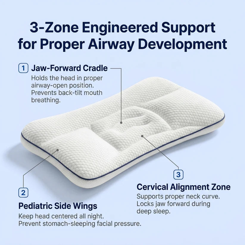 Bossoch™ Kids Posture Pillow: Better Sleep & Healthier Posture