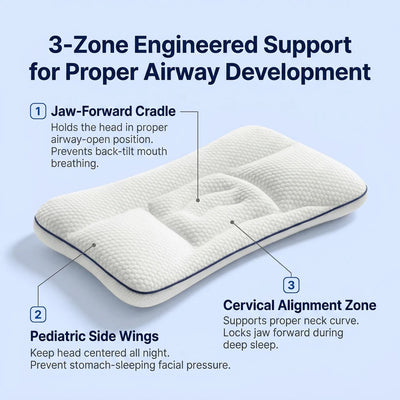 Bossoch™ Kids Posture Pillow: Better Sleep & Healthier Posture