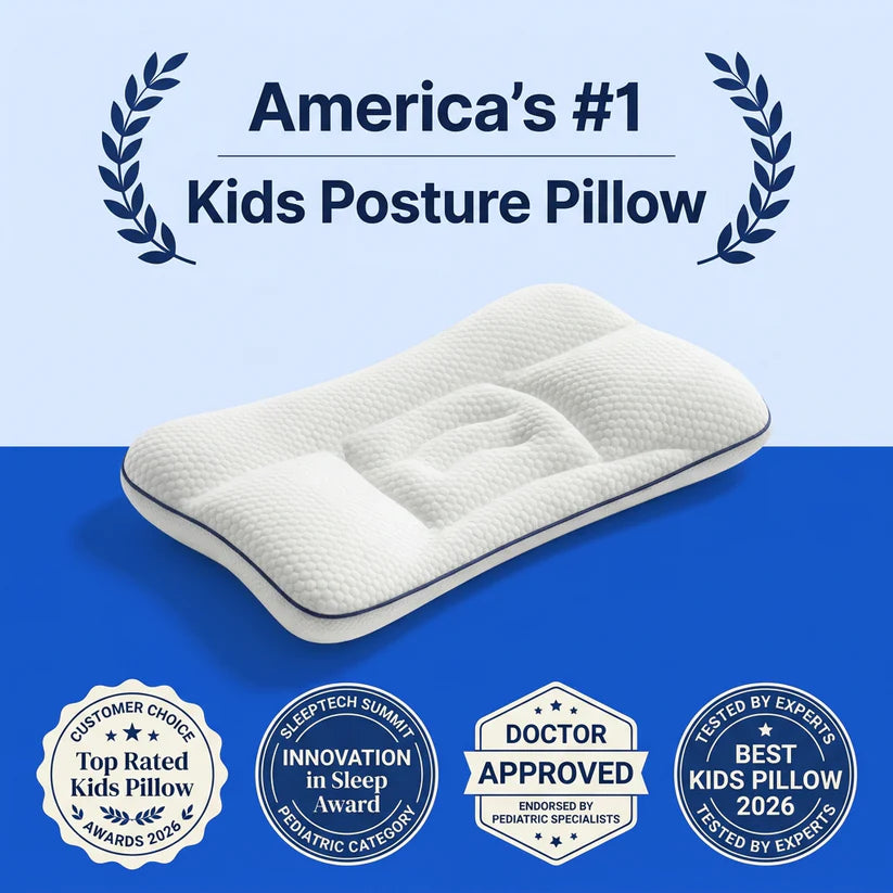 Bossoch™ Kids Posture Pillow: Better Sleep & Healthier Posture