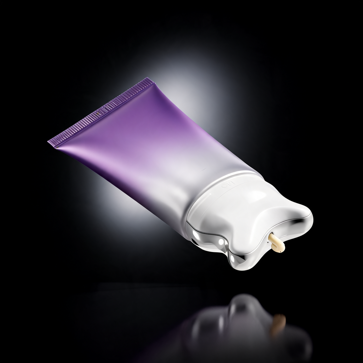 A cream and a tool, in one cool glide.